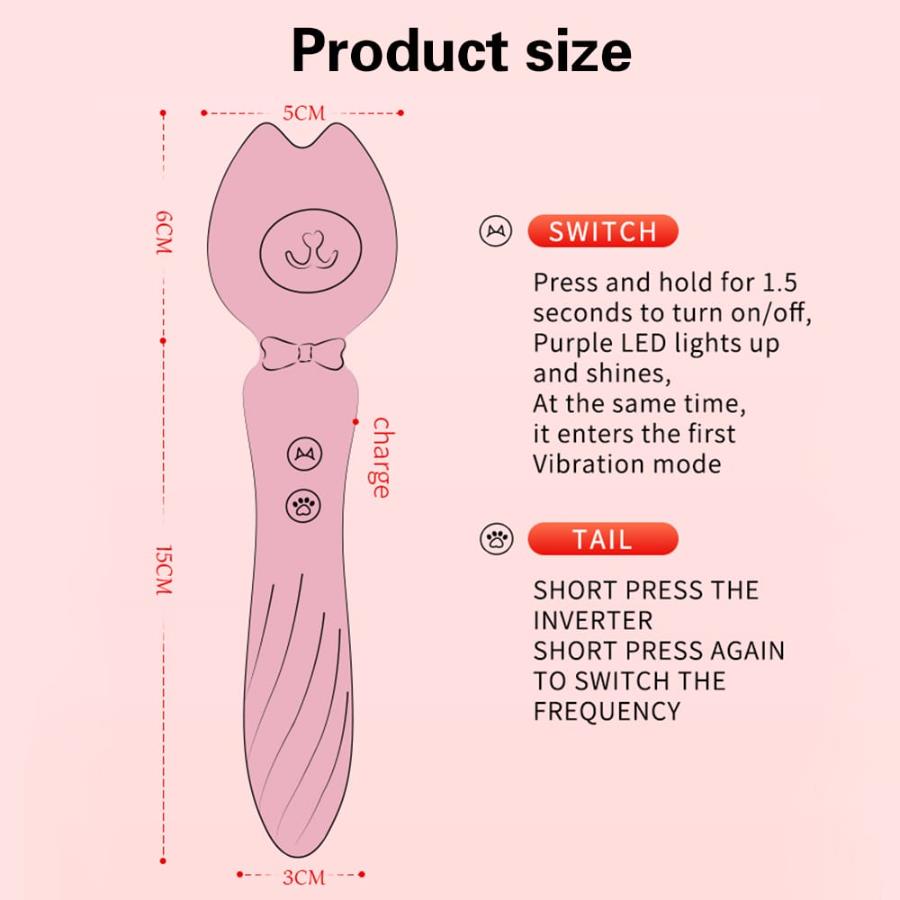 Señor Bigotes Vibrador 2 en 1
